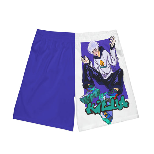 Men's Elastic Beach Shorts (AOP)